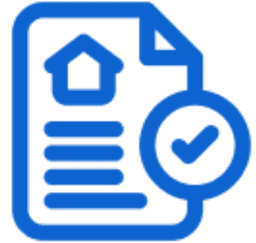 report with a checkmark icon